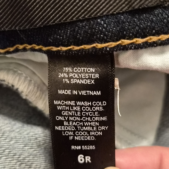 Express Women's Dark Blue Skinny Jeans‎ - Picture 5 of 9